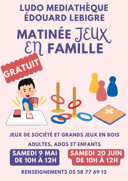 matinée Jeux en Famille