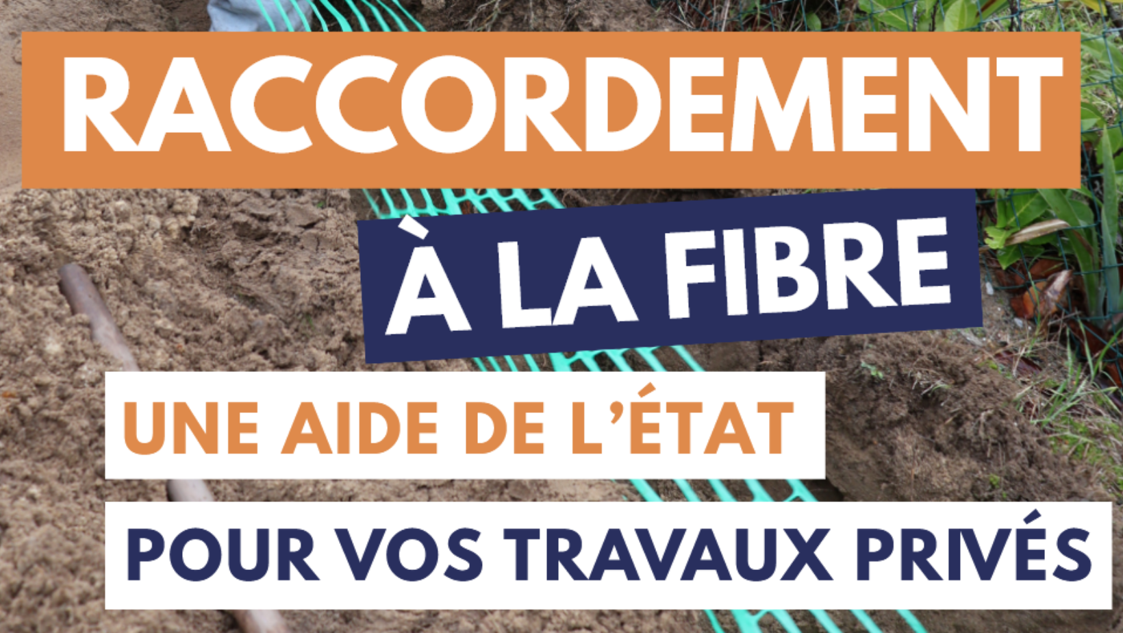 Raccordement à la fibre optique